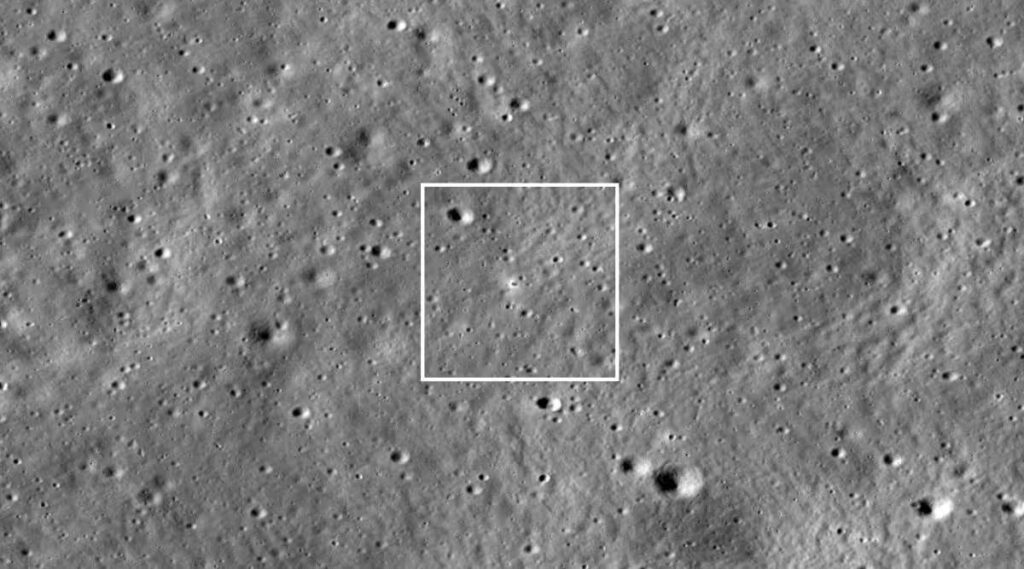 Nasa Spacecraft Spots Chandrayaan-3 Lander On Lunar Surface