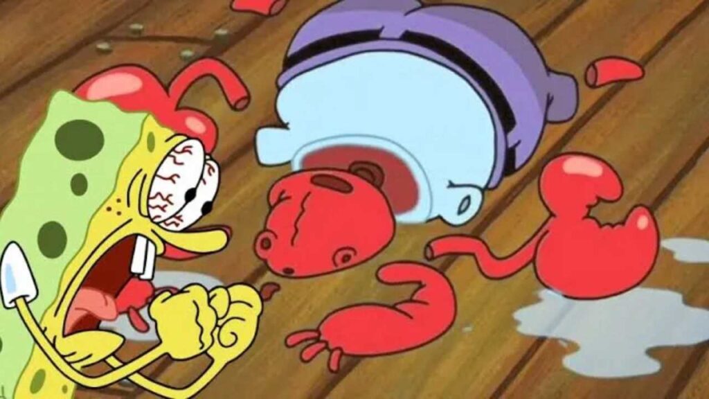 Mr Krabs death