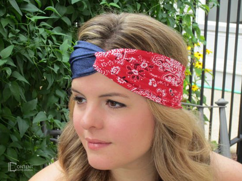 How To Tie Bandana Headband?